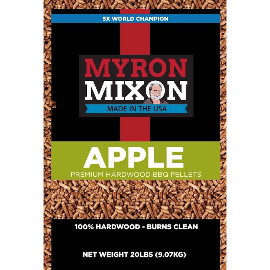 Myron Mixon BBQ Pellets Apple 9kg $22.95 ($34.95) + more up to 50% off The Barbecue Company sale